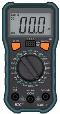 HTC Instrument 830L+ Digital Multimeter-TRMS With 2000 Counts And 1Year Warranty Digital Multimeter(3200 Counts)