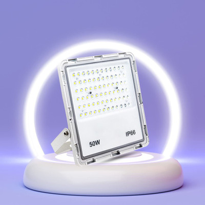 RG7 LENS Model Havy Duty IP65 50 Watts Flood Light Outdoor Lamp(White)