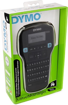 Dymo LabelManager 160 Self Adhensive Paper Label(Black)