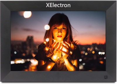 XElectron DPF1004B 10 inch Full HD IPS Digital Photo Frame with BIS certification(128 MB, Black)