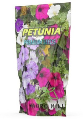 AGRO MILL PETUNIA MULTIFLORA MIXED Seed(100 per packet)