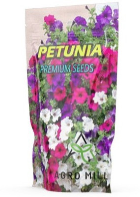AGRO MILL PETUNIA MULTIFLORA MIXED Seed(100 per packet)