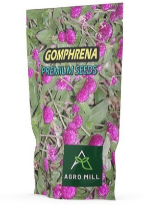 AGRO MILL GOMPHRENA/BACHELOR BUTTON/GLOBE AMARANTH Seed(100 per packet)