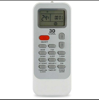 Savaliya Enterprise Air Conditioner Remote Compatible For  WHIRLPOOL Remote Controller(White)