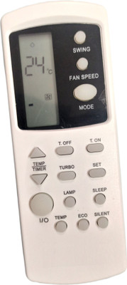 Ehop Compatible remote control for Air conditioner with lamp funtion VE-210A Whirpool Remote Controller(White)
