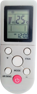 Ehop YKR-F/001 Compatible Remote control for Air Conditioner VE-02 Voltas Remote Controller(White)