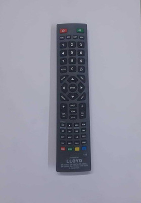 Akshita LLY-146 TV Compatible For Universal LED LCD TV Remote Control LLOYD Remote Controller(Black)