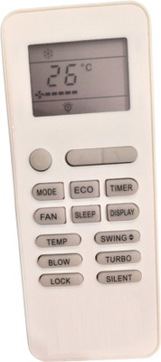 Ehop Compatible remote control for Air Conditioner VE:221 Whirlpool Remote Controller(White)