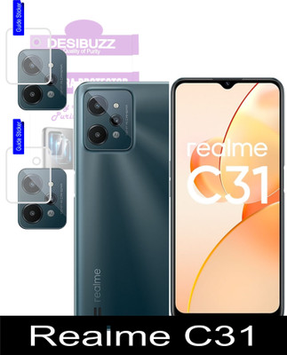 DESIBUZZ Camera Lens Protector for Realme C31(Pack of 2)