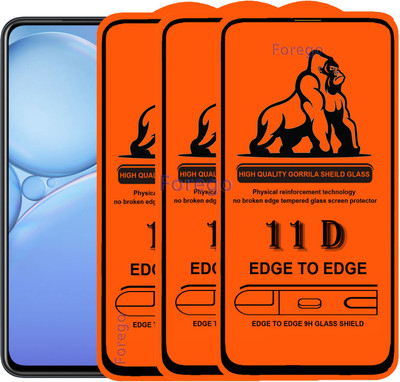 HQ Protection Edge To Edge Tempered Glass for Vivo V19(Pack of 3)
