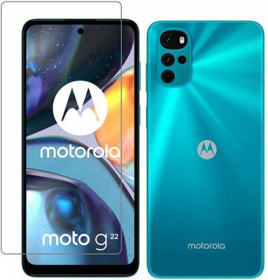 ROYALBASE Edge To Edge Tempered Glass for Moto G22,Motorola G22,Motorola Moto G22(Pack of 1)