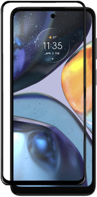 AB PRIME Edge To Edge Tempered Glass for MOTOROLA Moto g22(Pack of 1)