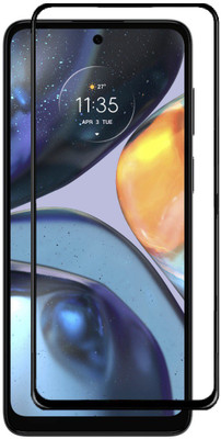 AB PRIME Edge To Edge Tempered Glass for Moto g22 ,MOTOROLA MOTO G22 4G(Pack of 1)