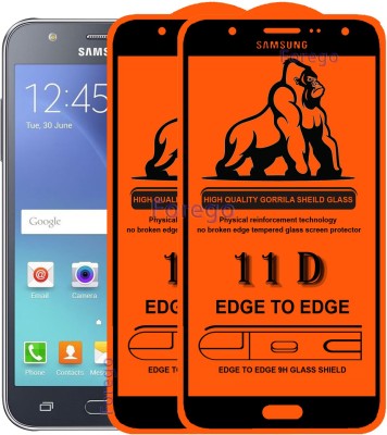 HQ Protection Edge To Edge Tempered Glass for Samsung Galaxy J7(Pack of 2)