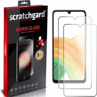 Scratchgard Nano Glass for Samsung Galaxy A33 5G(Pack of 2)