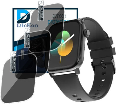 DDICKON Screen Guard for Ambrane Fitshot Flex Smartwatch Screen Guard(Pack of 2)