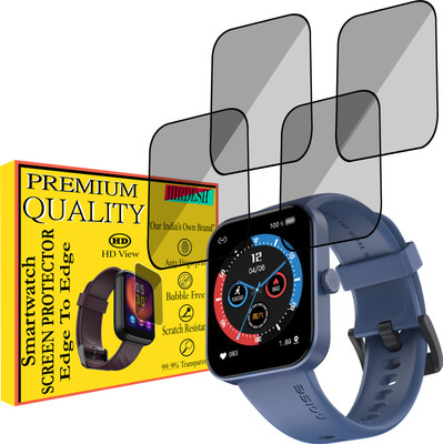 hirdesh Screen Guard for Noise ColorFit Pulse Grand(Pack of 4)