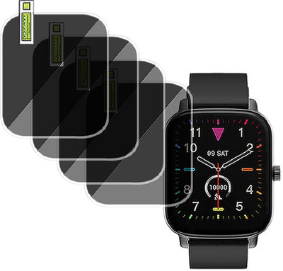 EJZATI Screen Guard for Noise ColorFit Icon Buzz Smartwatch, SCREEN TEMPERED(Pack of 4)