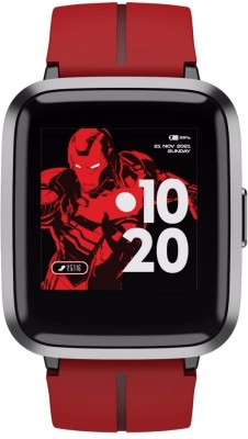 LIGHTWINGS Screen Guard for boAt Storm Smart Watch Marvel Edition (Iron Man) (Stark Red)(Pack of 1)