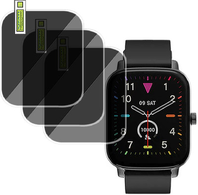 EJZATI Screen Guard for Noise ColorFit Icon Buzz Smartwatch SCREEN TEMPERED(Pack of 3)