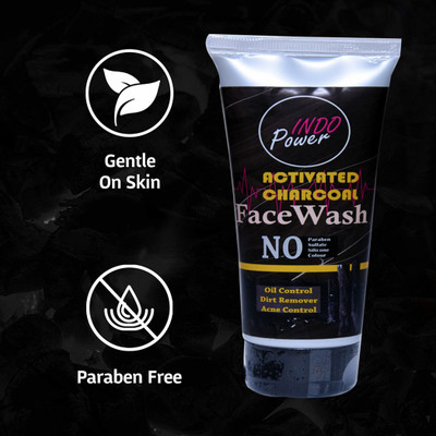 INDOPOWER BnN 63-ACTIVATED CHARCOAL FACEWASH 100g.(1 Items in the set)