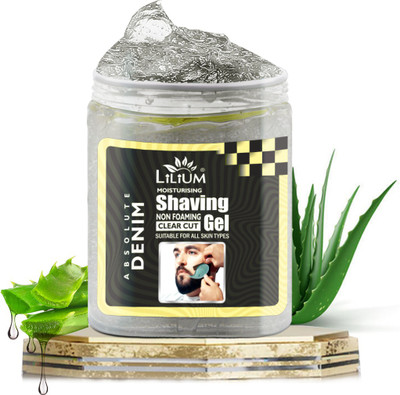 LILIUM Moisturising Non Foaming Absolute Denim Shaving Gel(500 g)