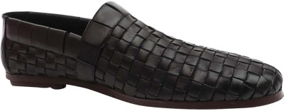 COBBLERZ CZM-C080 Loafers For Men(Black , 6)