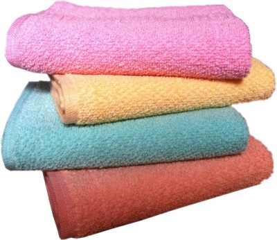 Xy Decor Cotton 400 GSM Hand Towel(Pack of 4)