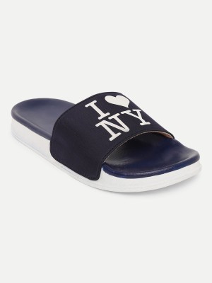 FREECO Women Slides(Blue , 7)