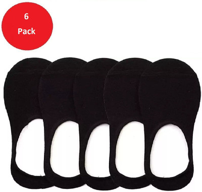 FATON Men Solid Low Cut(Pack of 6)