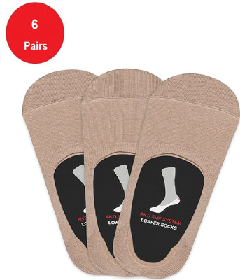 FATON Men Solid Low Cut(Pack of 6)