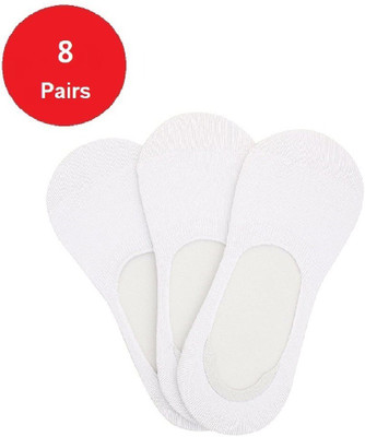 FATON Men Solid Low Cut(Pack of 8)