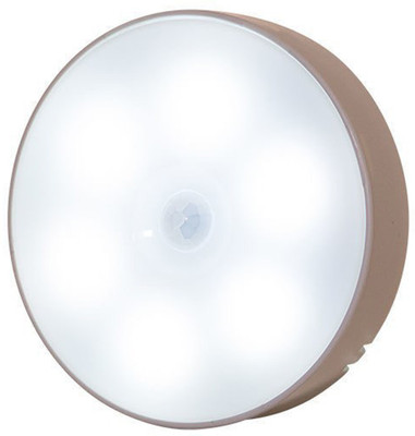 Mopslik Motion Sensor Light USB Charging Wireless Self Adhesive Body Induction Night Lamp(2 cm, White)