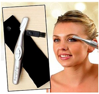 oneexport Bi-feather King Eyebrow Hair Remover and Trimmer for Women Trimmer 45 min  Runtime 1 Length Settings(Grey)