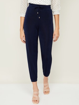 CODE by Lifestyle Regular Fit Women Blue Trousers