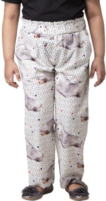 Hoop Hippo Regular Fit Girls Multicolor Trousers