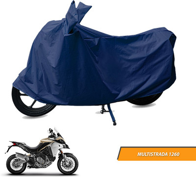 Electronic Buzzzz Two Wheeler Cover for Ducati(Multistrada 1260, Blue)
