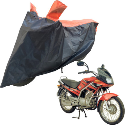 RiderShine Two Wheeler Cover for Kinetic(GF Lazer, Black, Orange)
