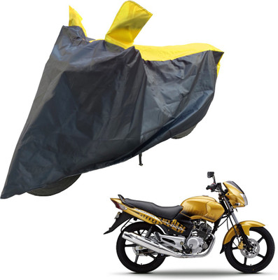 RiderShine Two Wheeler Cover for Yamaha(Gladiator Graffitti, Black, Yellow)