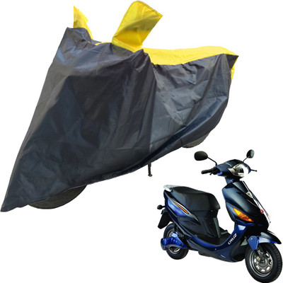 RiderShine Two Wheeler Cover for Hero(Electric Cruz, Black, Yellow)