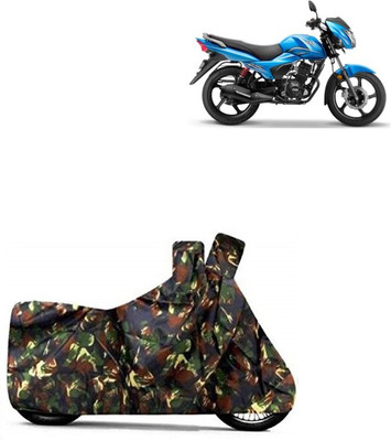 SEMAPHORE Waterproof Two Wheeler Cover for TVS(Victor, Green)