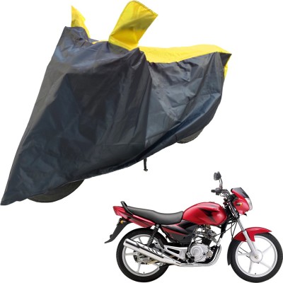 RiderShine Two Wheeler Cover for Yamaha(Alba, Black, Yellow)