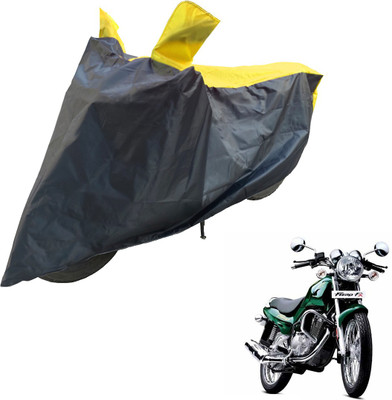 RiderShine Two Wheeler Cover for TVS(Fiero FX, Black, Yellow)