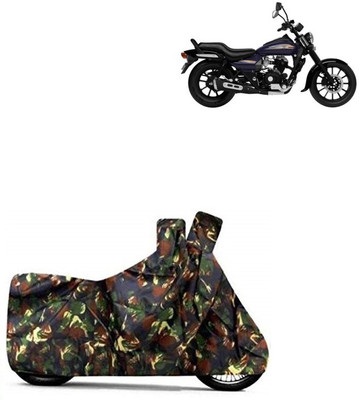 SEMAPHORE Waterproof Two Wheeler Cover for Bajaj(Avenger, Green)
