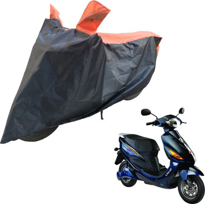 RiderShine Two Wheeler Cover for Hero(Electric Cruz, Black, Orange)