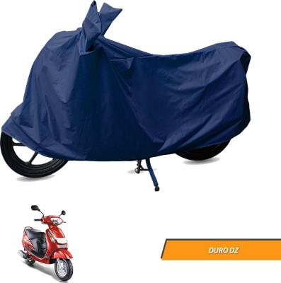 Electronic Buzzzz Two Wheeler Cover for Mahindra(Duro DZ, Blue)