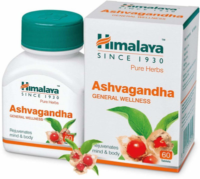 HIMALAYA Ashvagandha Tablet 60 TAB(60 Tablets)