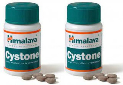 HIMALAYA Cystone Tab 60 TAB (pack of 2)(Pack of 2, 120 ml)