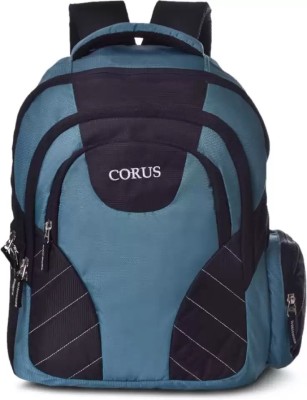 CORUS Laptop Waterproof Backpack /Office / College / Business / Unisex Travel Backpack 30 L Laptop Backpack(Green, Black)
