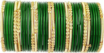 Shubhlaxmi Glass Bangle Set(Pack of 36)